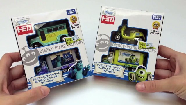 Monsters University Cars Toys Disney Pixar Monsters University Disney Pixar Motor Takara Tomy