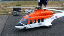AW 139 GIANT SCALE VARIO RC ELECTRIC MODEL HELICOPTER FLIGHT / Meeting Gatow 2016 *1080p50