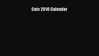 PDF Download - Cats 2016 Calendar Download Online