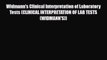 PDF Download Widmann's Clinical Interpretation of Laboratory Tests (CLINICAL INTERPRETATION