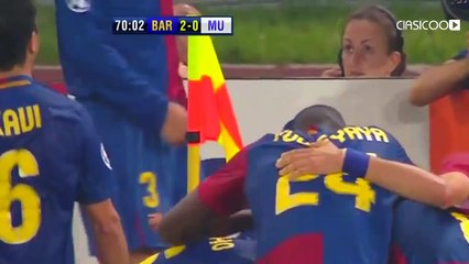 هدف ميسي | نهائي دوري ابطال اوروبا 2009  تعليق عصام الشوالي 17|