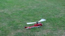 BELL UH1 D RC SCALE MODEL HELICOPTER FLIGHT 450 SIZE / E Meeting Birkholz 2015 *1080p50fps