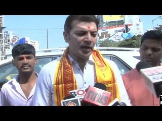 Aditya Pancholi Visits Siddhivinayak Mandir For Blessings