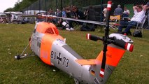 SIKORSKY S 58 H 34 BIG SCALE RC ELECTRIC MODEL HELICOPTER / RC Airshow Turbine Meeting 201