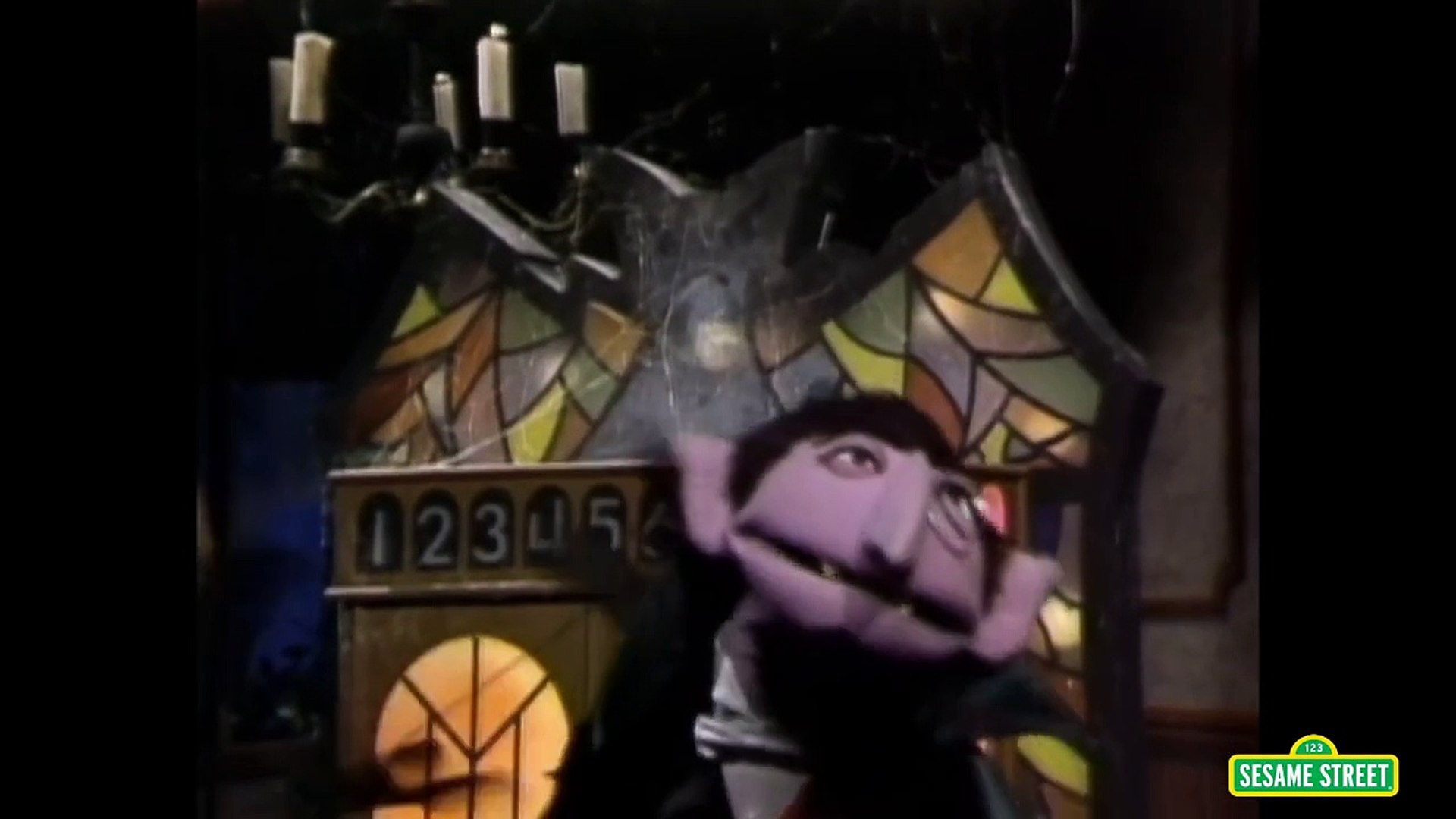 Count Dracula Sesame Street 123