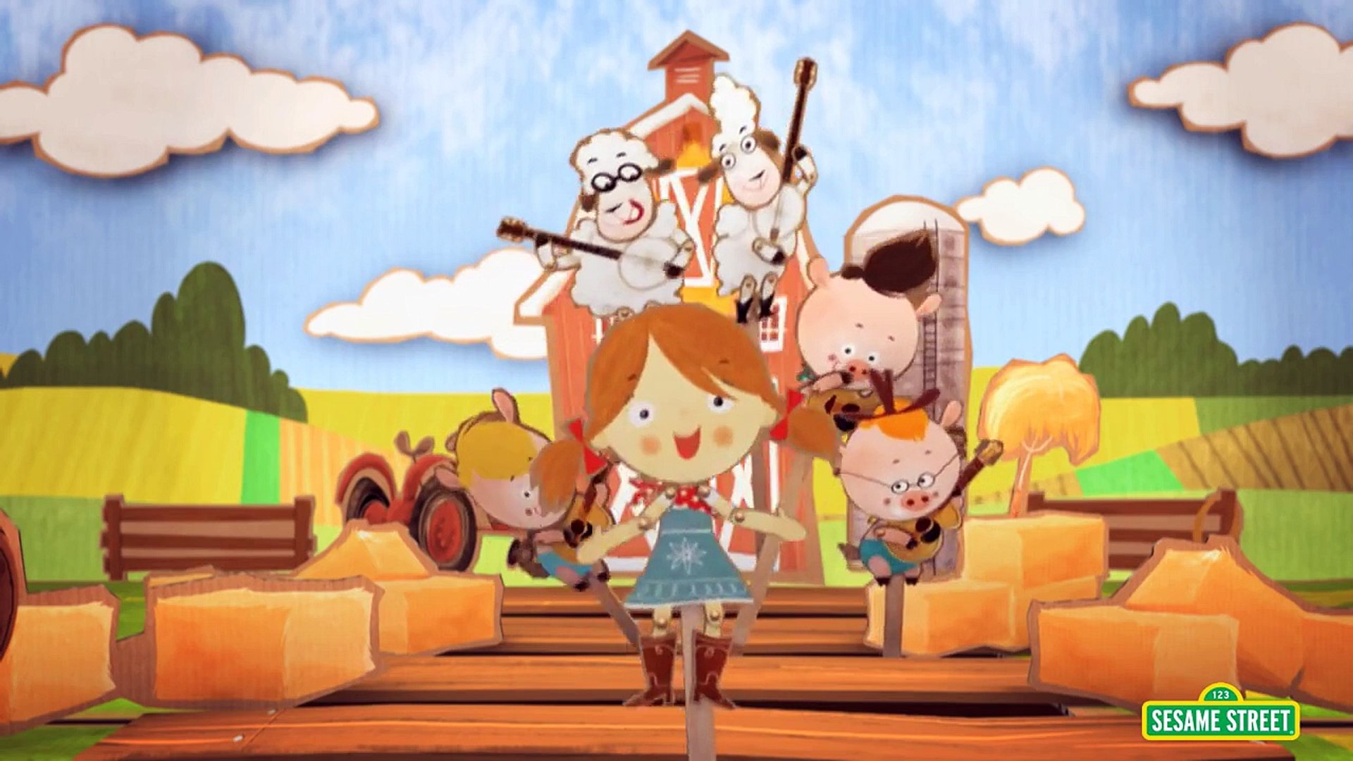 Sesame Street: Farm Animal Song! - Dailymotion Video