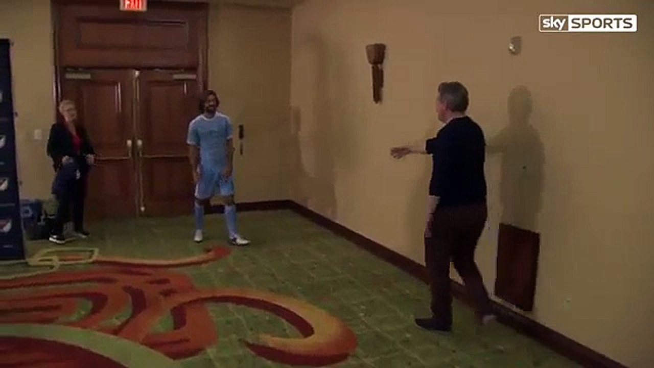 Gerrard , Lampard  ,Pirlo MLS skill test