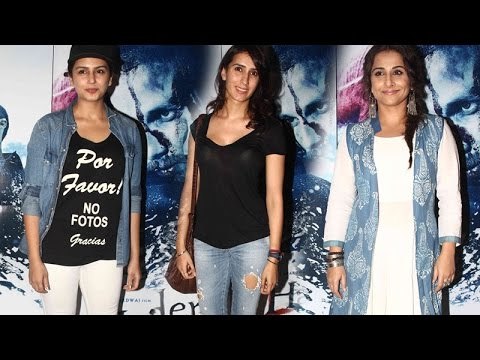 Haider Movie Special Screening | Vidya, Shahid & Shraddha Kapoor | Latest Bollywood News