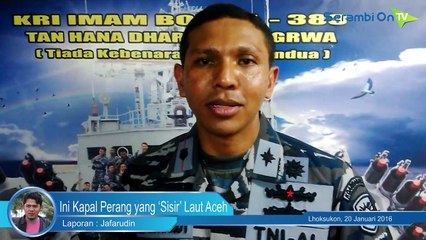 Ini Dia Kapal Perang yang Sisir Laut Aceh