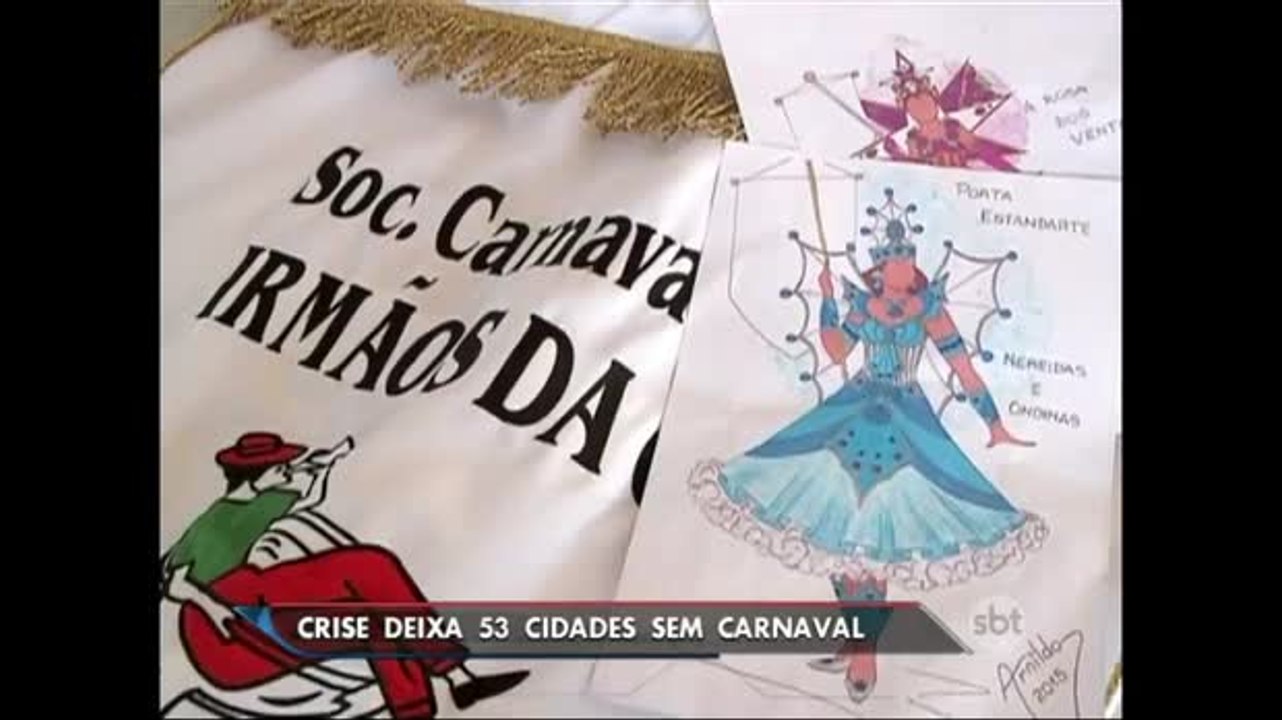 Crise deixa 53 cidades sem Carnaval