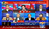Hassan Nisar Got offended on Ayesha Bakhash For Interrupting between his comments On Charsadda Attack