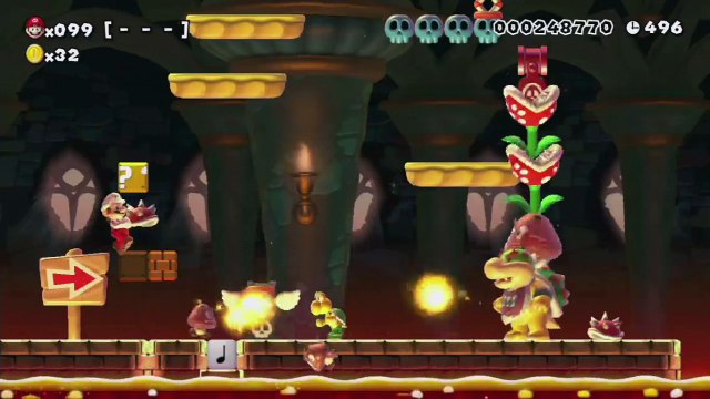 Super Mario Maker - 100 Mario Challenge 0-008 Normal - Isabelle Summer Outfit Reward