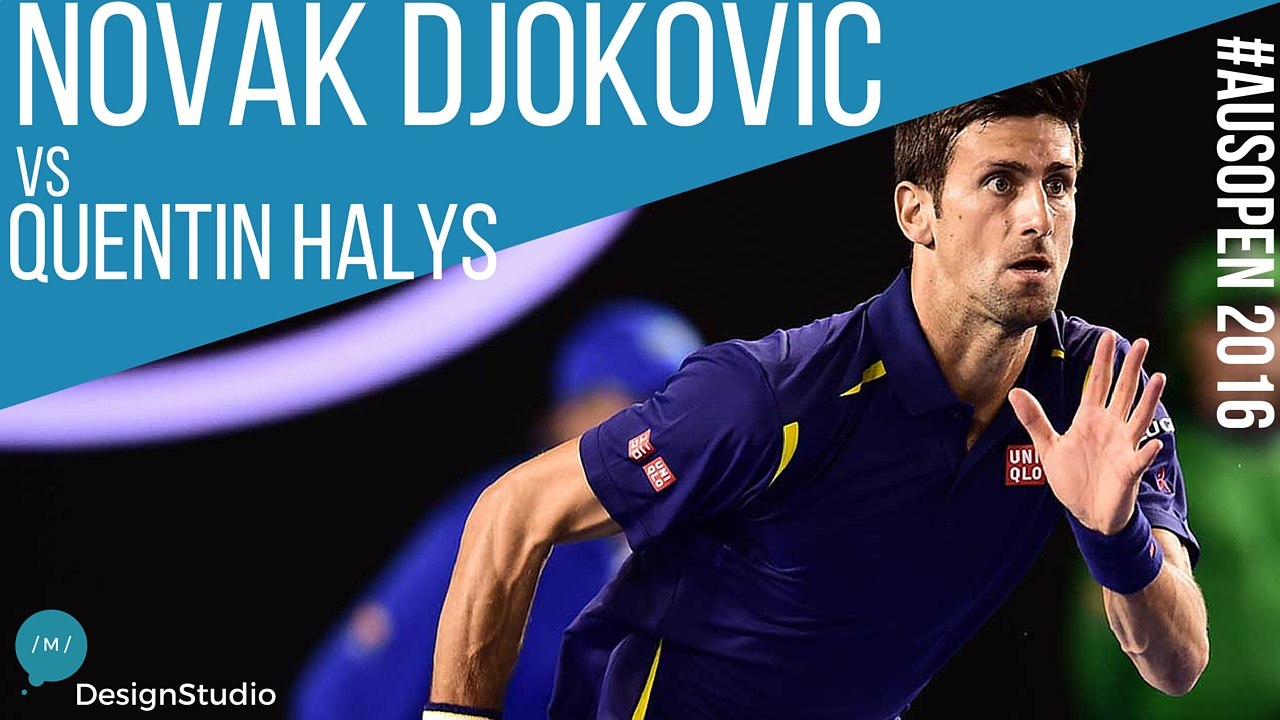 Novak Djokovic vs Quentin Halys | Australian Op...