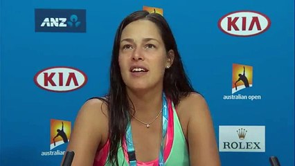 Ana Ivanovic press conference (2R) | Australian Open 2016 (720p Full HD)