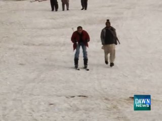 Tourists in Malam Jabba