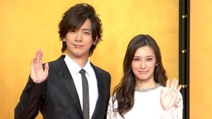 ＤＡＩＧＯ＆北川景子の結婚会見 1