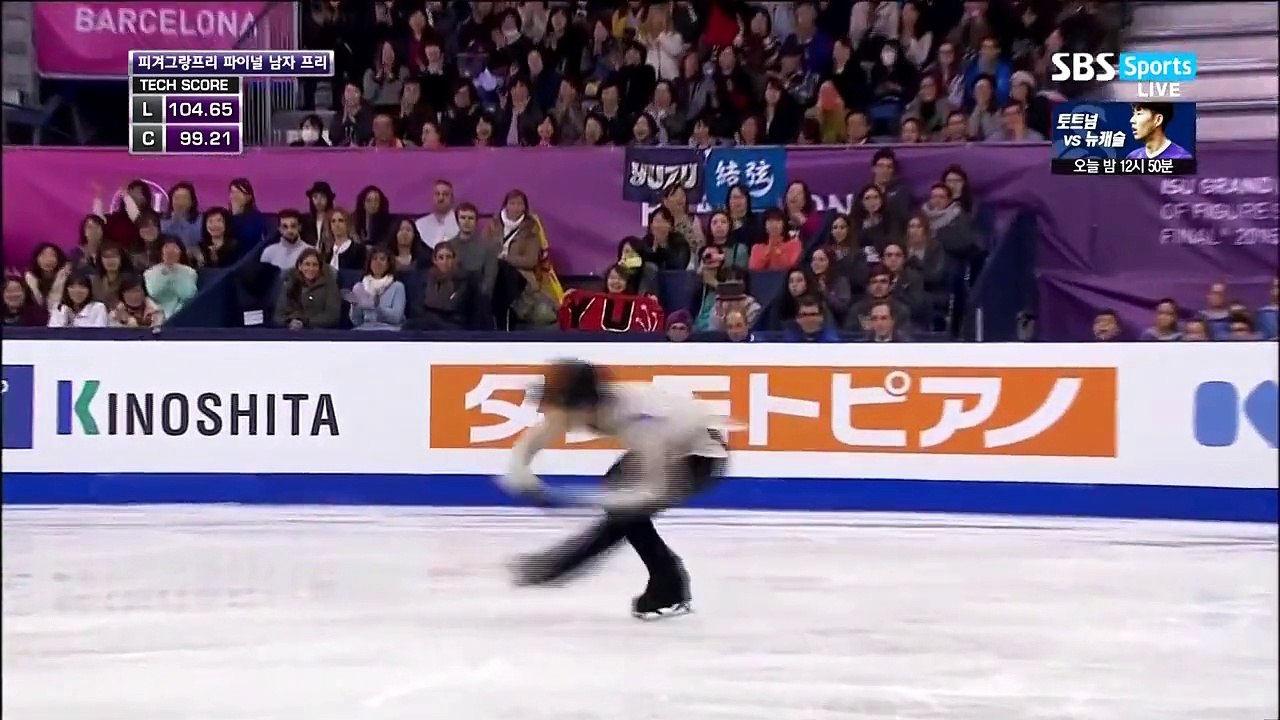 2015 피겨 그랑프리 파이널 FS 하뉴 유즈루 (2015 GPF Yuzuru Hanyu)
