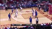 Reggie Jackson Dunks Over Rockets' Defenders - Pistons vs Rockets - Jan 20, 2016 - NBA