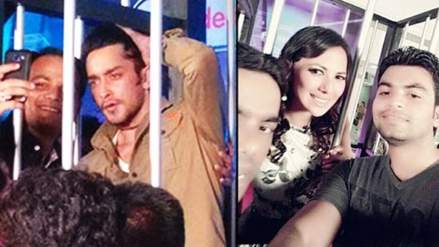 Rochelle Rao & Rishabh Sinha SPOTTED In A MALL - Bigg Boss 9