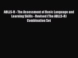 [PDF Download] ABLLS-R - The Assessment of Basic Language and Learning Skills - Revised (The