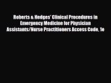 PDF Download Roberts & Hedges' Clinical Procedures in Emergency Medicine for Physician Assistants/Nurse