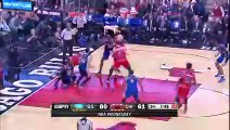 Andre Iguodala's Alley-Oop Dunk - Warriors vs Bulls - January 20, 2016 - NBA 2015-16 Season