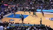 Andrew Wiggins Dunks On JaVale McGee - Timberwolves vs Mavericks - Jan 20, 2016 - NBA 2015-16 Season