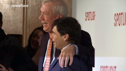 Interview with Boston Globe reporter Mike Rezendes at Spotlight premiere