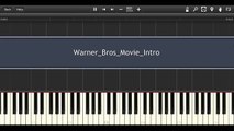 Warner Bros Pictures - Theme Song [Piano Cover Tutorial] (♫)