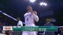 Russell Westbrook's Dance Party - Hornets vs Thunder - January 20, 2016 - NBA 2015-16 Season