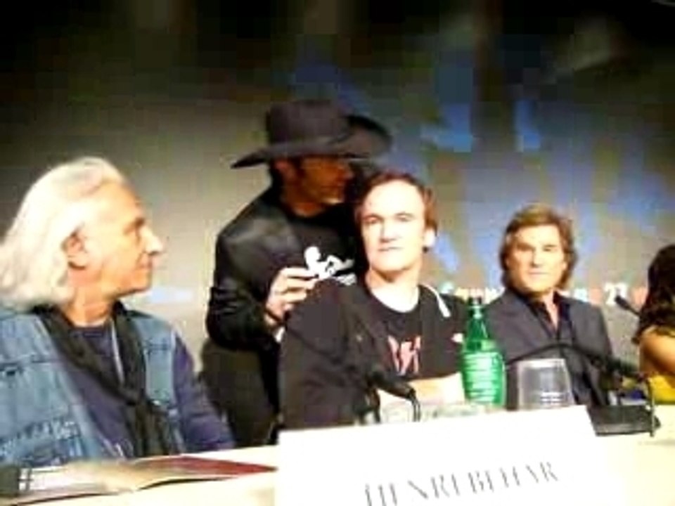 Tarantino en conférence