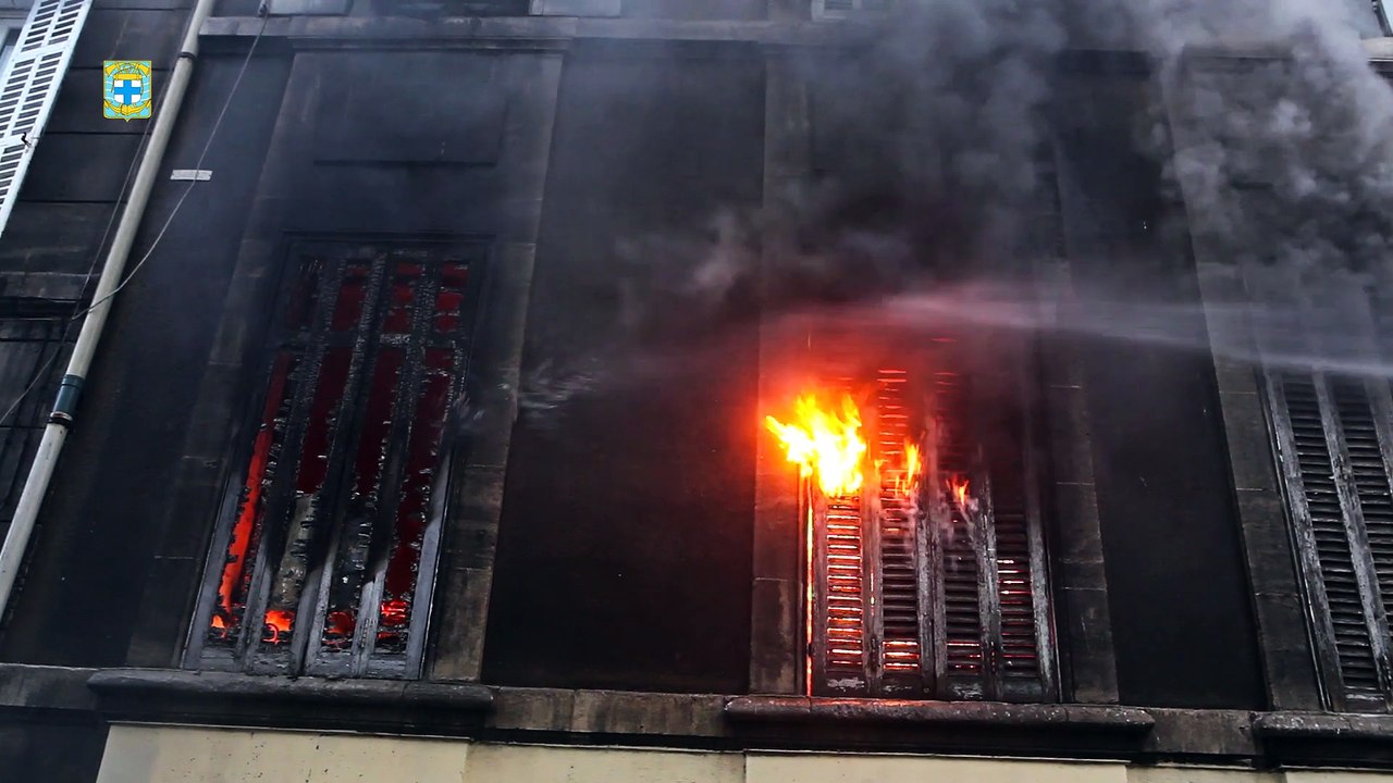 BMPM: FEU D'APPARTEMENT RUE BERNARD.