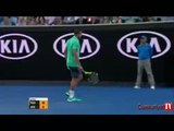 Tenisçinin bu hareketi büyük alkış aldı