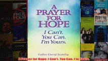 Download PDF  A Prayer for Hope I Cant You Can Im Yours FULL FREE