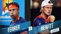 Hewitt vs. Ferrer australian open 2016