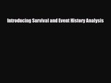 PDF Download Introducing Survival and Event History Analysis PDF Online