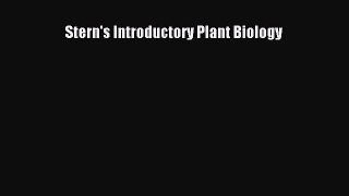 [PDF Download] Stern's Introductory Plant Biology [Download] Full Ebook
