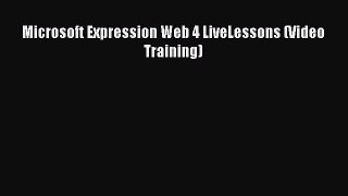 [PDF Download] Microsoft Expression Web 4 LiveLessons (Video Training) [Read] Full Ebook