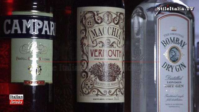 Italian Cocktail & Drink - Negroni Vermouth Macchia by Emilio Rocchino Italian Gentleman Italian Fashion