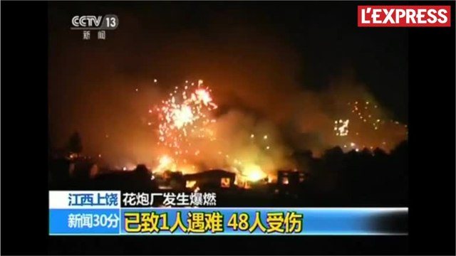 Chine: une usine de feux d'artifice explose, 3 personnes tuées