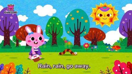 Rain, Rain, Go Away | Mother Goose | Nursery Rhymes | PINKFONG Songs for Children