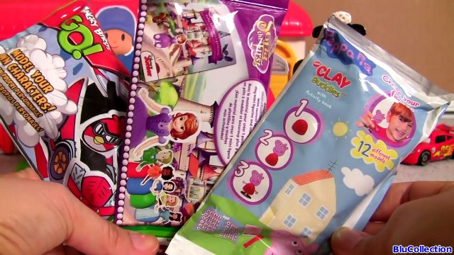 Clay Buddies Surprise Pocoyo, Mickey, Peppa Pig, Carneiro Shaun the Sheep Play Doh Huevos