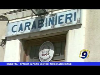 Barletta |  Spaccia in pieno centro, un arresto