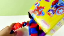Play Doh Venom Surprise Egg Kidrobot Giant Spiderman Superhero Toy Marvel Mystery Mini Toys