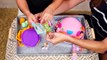 Play Doh Lalaloopsy Super Silly Party Cake & Playdough Birthday Surprise Cupcake Eggs by DCTC