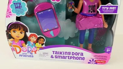 Talking Dora & SmartPhone 2-in-1 Children\'s Interactive Doll Nickelodeon Dora and Friends en Españ