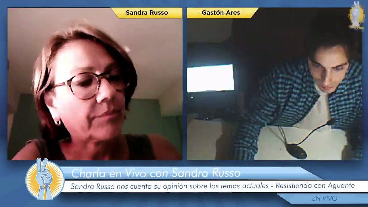Charla en Vivo junto a Sandra Russo - Resistiendo con Aguante