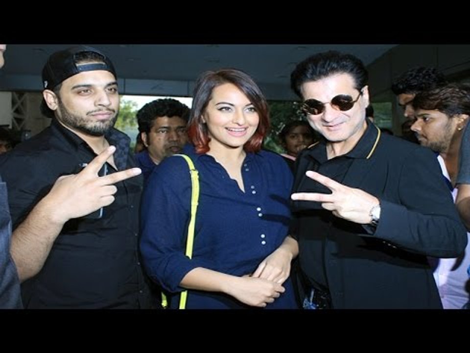 Sonakshi Sinha & Sanjay Kapoor Promotes Film Tevar