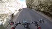 Biking in high speed at the world's most dangerous roads.