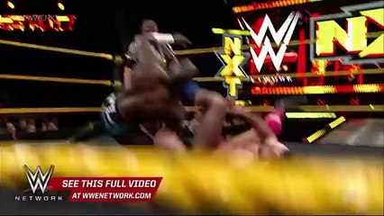 Apollo Crews vs Tye Dillinger WWE NXT, Jan. 20, 2016